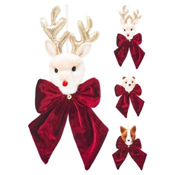 Animal with Bow Pendant 20x8x20cm in assortment - buy, prices for METRO - photo 1