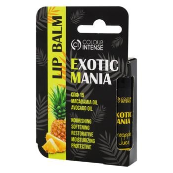 Бальзам для губ Colour Intense Exotic Mania 01 Сок Ананас 5г - купить, цены на Auchan - фото 1