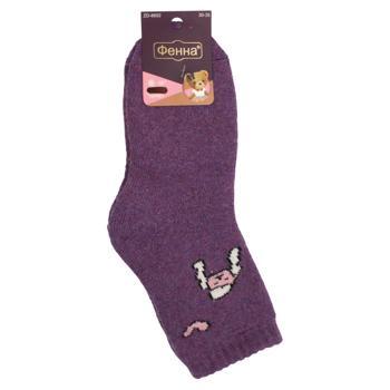 Носки детские Фенна цветные термо махра р.20-35 - купить, цены на - фото 7