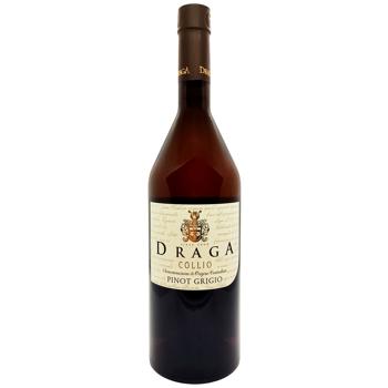 Вино Draga Pinot Grigio біле сухе 14,5% 0,75л - купити, ціни на Восторг - фото 1