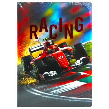 Prestige Formula 1 Checkered Notebook B5 160 sheets