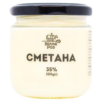 Сметана Вілла Роз 35% 200г - купити, ціни на Grono - фото 1