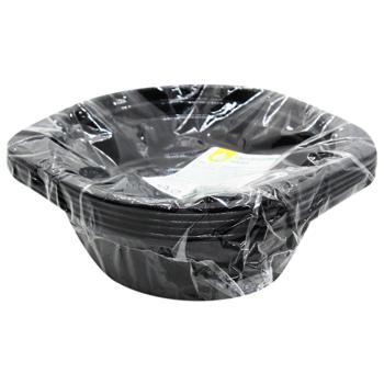 Auchan Black Bowl 500ml 6pcs - buy, prices for Auchan - photo 3