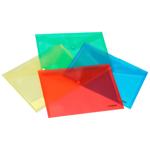 Папка Norma В5 на кнопці прозора 160мкм в асортименті