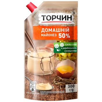 TORCHYN® Domashniy mayonnaise 50% 300g - buy, prices for COSMOS - photo 1