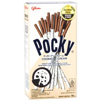 Pocky Cookies & Cream Chocolate Sticks 40g - buy, prices for Chudo Market - photo 2