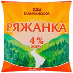 Ряжанка ГаличанськА 4% 400г