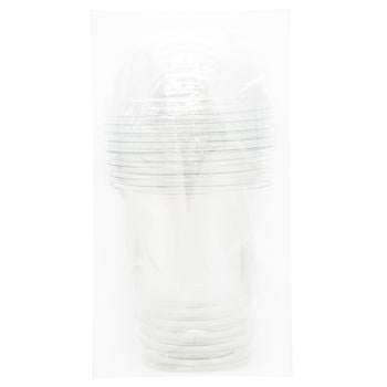 Inpak Glass with Dome Cover 400ml 5pcs - buy, prices for ULTRAMARKET - photo 3