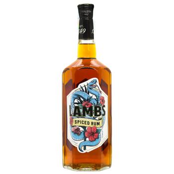 Ром Lamb's Spiced 30% 0,7л - купити, ціни на - фото 1