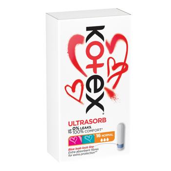 Тампоны Kotex Normal UltraSorb 16шт - купить, цены на METRO - фото 2