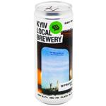 Пиво Kyiv Local Brewery Strong 34 DIPA светлое нефильтрованное 6,7% 0,33л