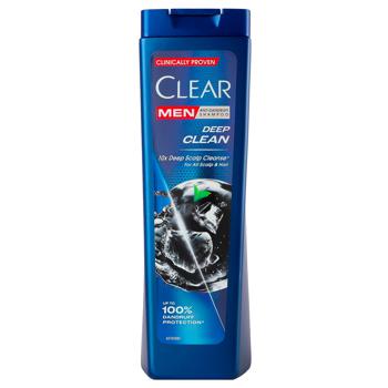 Clear Men Deep Clean 2in1 Anti-Dandruff Shampoo and Conditioner 225ml - buy, prices for Supermarket "Kharkiv" - photo 2