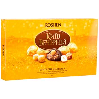 Цукерки Roshen Київ вечірній 352г - купити, ціни на КОСМОС - фото 1