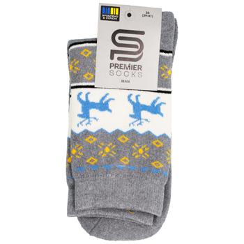 Шкарпетки Premier Socks Економ чоловічі високі махрові Олені р.25, 27, 29 в асортименті - купити, ціни на ЕКО Маркет - фото 4