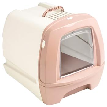 MPS 80"S Marsala Litter Box for Cats 50x40x42cm Pink - buy, prices for MasterZoo - photo 1