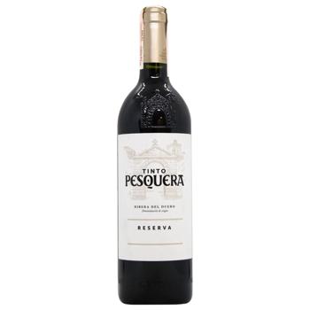 Вино Tinto Pesquera Reserva 2012 червоне сухе 14% 0,75л - купити, ціни на МегаМаркет - фото 1