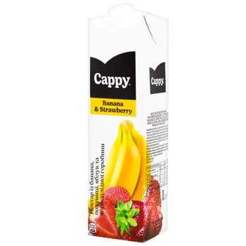 Cappy Nectar Banana-Strawberry 1l - buy, prices for AlcoHub - photo 1