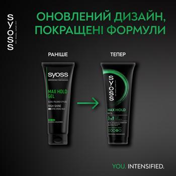 Гель для укладки Syoss Max Hold 250мл - купить, цены на - фото 4
