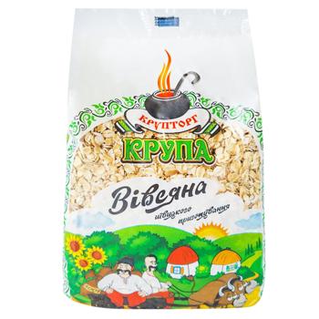 Пластівці вівсянка 400г - купити, ціни на Ідеал - фото 1