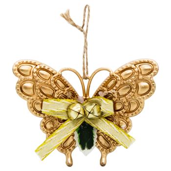 Gold Wings Decoration 11cm 2417-299