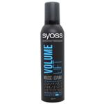 Syoss Volume Lift Volume and Extra Strong Hold Hair Mousse 250ml