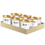Brit VetDiets Diabetes упаковка вологого корму для котів 6 шт х 200 г - ягня та горох