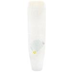Auchan White Disposable Paper Cup 175ml 50pcs