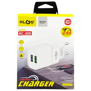 Klgo Charger KC-200 2.4A 2USB - buy, prices for Tavria V - photo 1