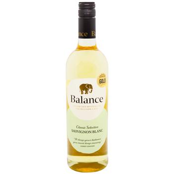 Balance Sauvignon Blanc White Dry Wine 12% 0.75l - buy, prices for WINETIME - photo 1