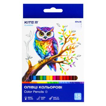 Kite Classic Colored Pencils 18pcs - buy, prices for Za Raz - photo 1