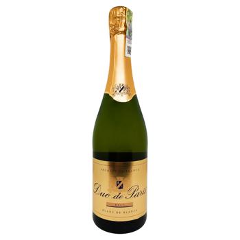 Duc De Pari Brut Sparkling Wine 10.5% 0.75l - buy, prices for COSMOS - photo 1