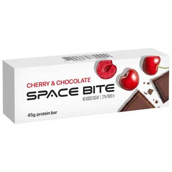 Батончик Space Bite протеїновий Вишня з шоколадом 45г - купити, ціни на Grono - фото 1