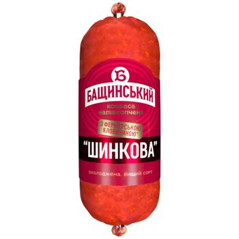 Bashchinsky Ham Semi-smoked Sausage High Grade 280g - buy, prices for - photo 1