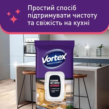Серветки вологі Vortex для кухні 48шт - купити, ціни на Таврія В - фото 3