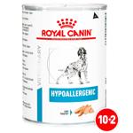 Корм вологий Royal Canin Hypoallergenic для собак з харчовою алергією 10+2шт х 420г