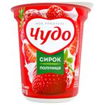 Десерт творожный Чудо взбитый клубника 5% 200г