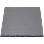 Aro Slate Square Tray 20x20cm 2pcs