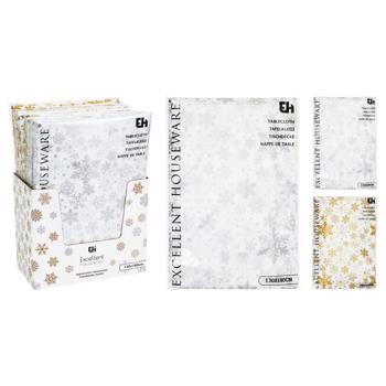 Скатерть Excellent Houseware новогодняя 220х150см в ассортименте