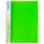 Axent Transparent Green Binder Folder A4
