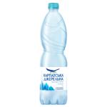Вода мінеральна Карпатська Джерельна негазована 1л