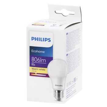 Philips Ecohome LED Bulb 827 UCCA 2700К 806lm E27 8W - buy, prices for NOVUS - photo 1