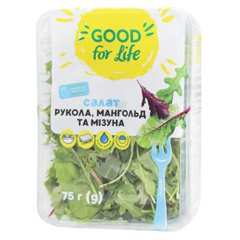 Рукола, Мангольд и Мизуна Good for Life 75г - купить, цены на NOVUS - фото 3