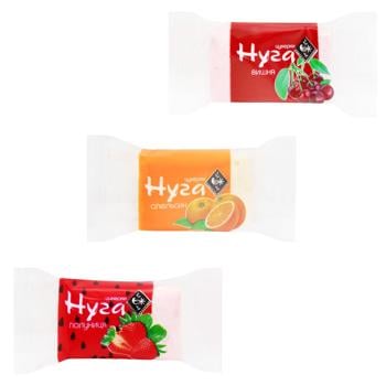 Zhytomyr Lasoshchi Nougat Assorted Fruit Candies - buy, prices for NOVUS - photo 1