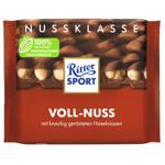 Ritter Sport Milk Chocolate with Whole Hazelnuts 100g