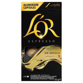 Кава в капсулах L'or Espresso Or Absolu 10шт*5,2г - купити, ціни на - фото 2