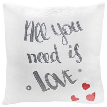 Подушка 33х33см All you need - купити, ціни на Auchan - фото 1