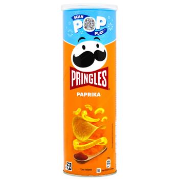 Pringles Paprika Chips 165g - buy, prices for METRO - photo 1