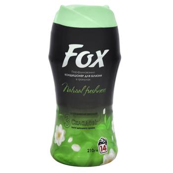 Ополіскувач для білизни Fox Natural Freshness парфумований гранульований 210г