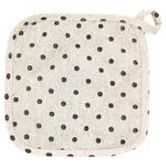 Provence Dots Beige Oven-glove 20x20cm