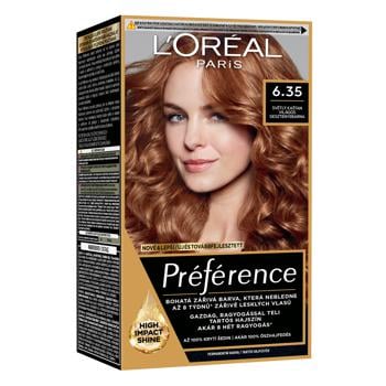 Краска для волос L'oreal Preference 6.35 Светлый янтарь - купить, цены на NOVUS - фото 6